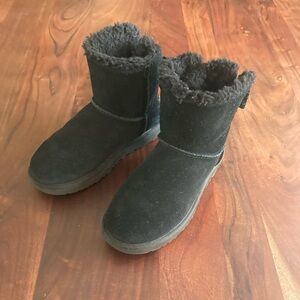 UGG Black Bailey Bow Boots